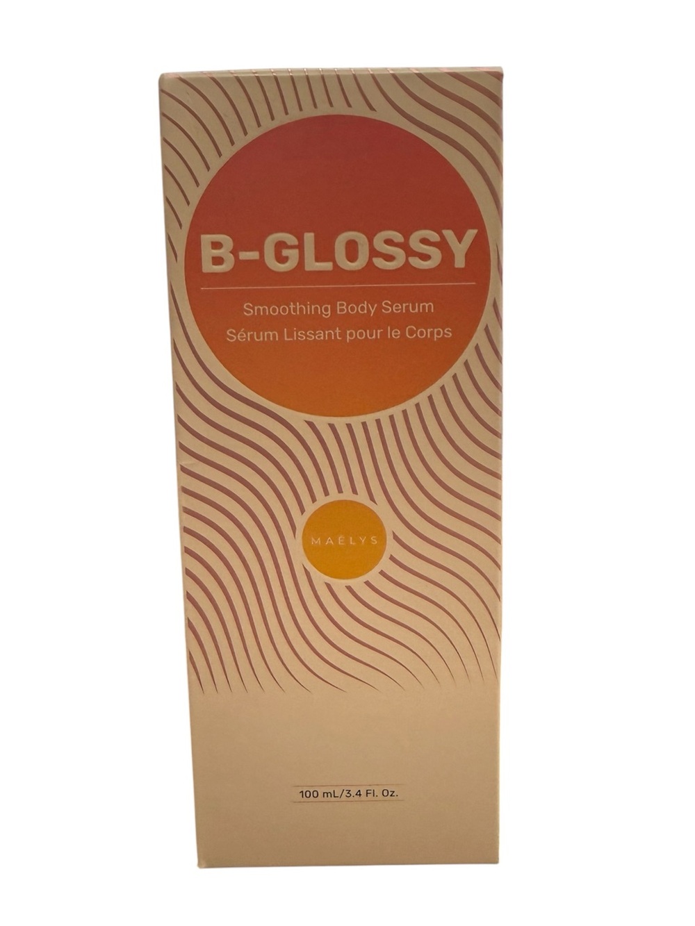 Maelys B-GLOSSY Smoothing Body Serum - 3.4 oz NIP